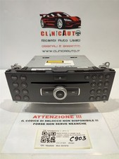 AUTORADIO PER MERCEDES Classe GLK Serie (X204) A2049002304 651916 (08>15)