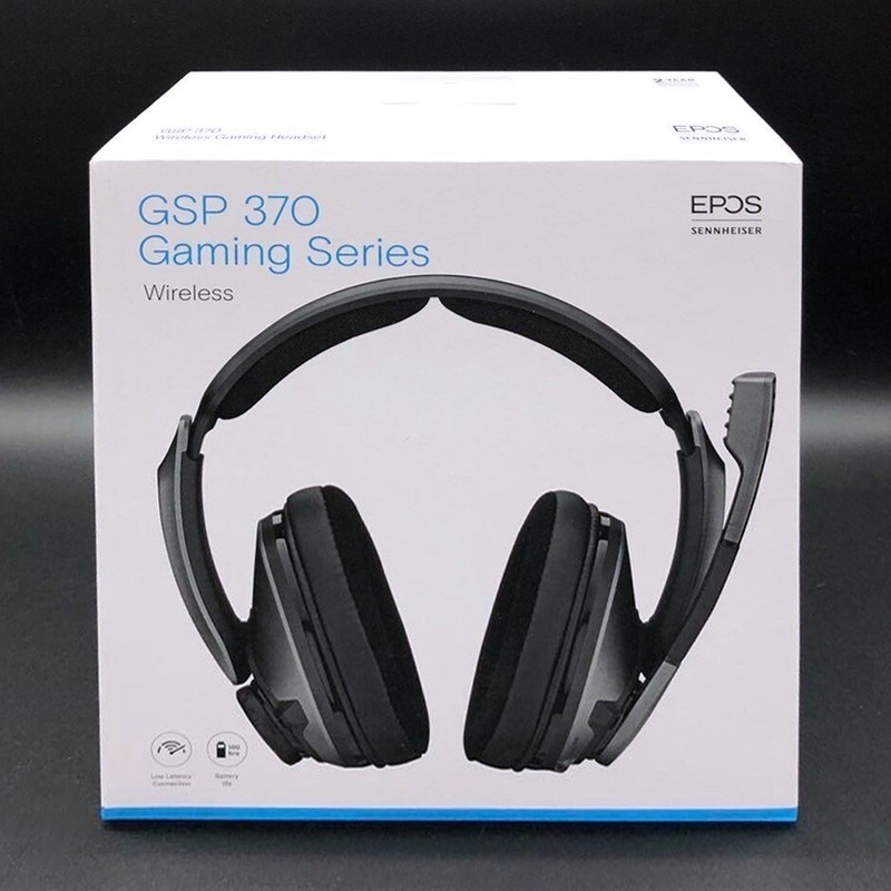 EPOS Sennheiser GSP 370 Wireless Gaming Headset Over Ear Audio Black Japan NEW