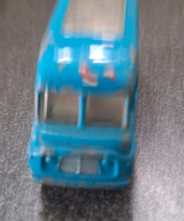 MATCHBOX LESNEY 47b 'COMMER ICE CREAM CANTEEN VAN' 47. VINTAGE. RUEDAS GRISES RARAS Foto 3 de 4