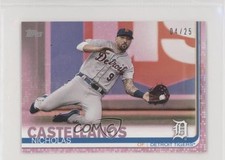 2019 Topps Mini Pink 4/25 Nick Castellanos Nicholas Castellanos #209 3u0