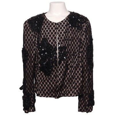 French Connection, Jacke, Mädchen, Größe: 164, Schwarz/Beige #HtH