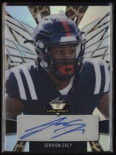 2022 Jerrion Ealy Leaf Valiant Prismatic Auto RC 3/5 #PA-JE1 (J514)