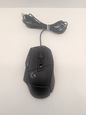 Logitech G502 X Wired Mouse LIGHTFORCE hybrid optical-mechanical HERO 25K- Black