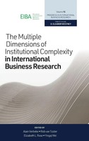 Alain Verbeke (U. A.) | The Multiple Dimensions Of Institutional Complexity...