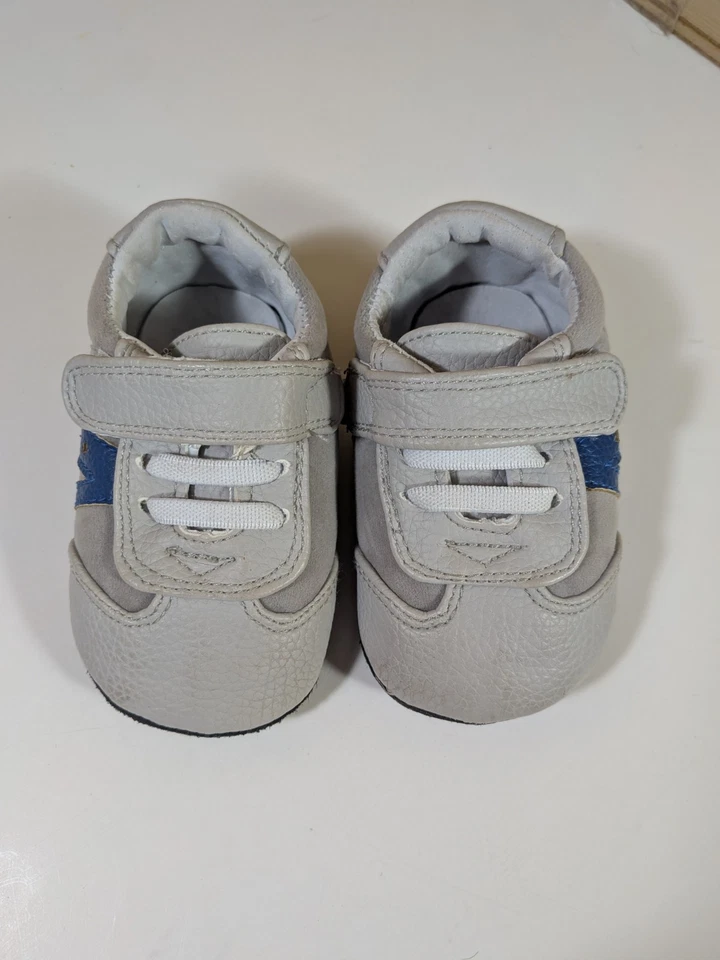 Zapatos Jack And Lily My Mocks Hombre Infantil Talla 12-18 Gris. Excelente estado Foto 4 de 4