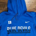Nike Duke Blue Devils NCAA Basketball Therma-Fit Hoodie Blue Men’s Small — photo 2