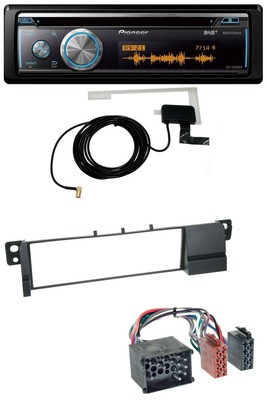 Pioneer Bluetooth DAB MP3 USB CD Car Stereo for BMW 3 Series E46 (Round Pin, 1998 Onwards)