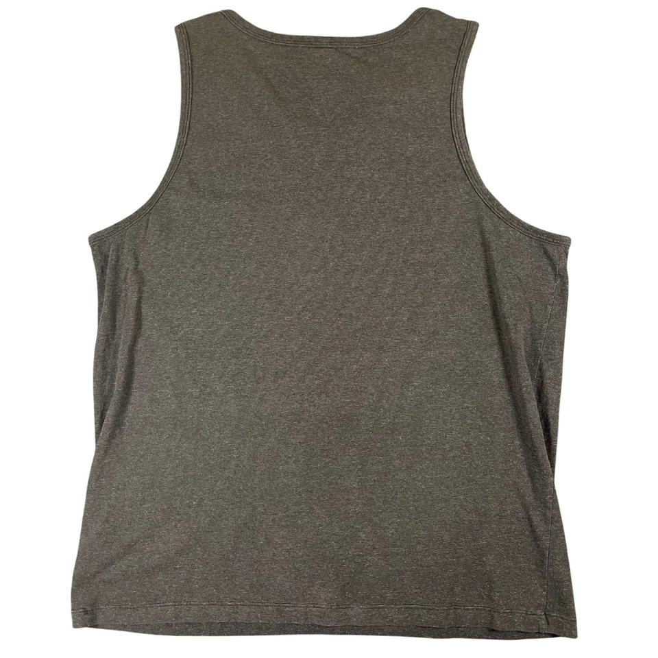 Volcom Mens Tank Top Size Large Gray Pocket Logo Sleeveless Casual Shirt - Image 3 of 4