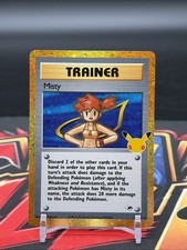 Misty 18/132 Pokemon 30th Celebration- Classic Collection Gold Holo