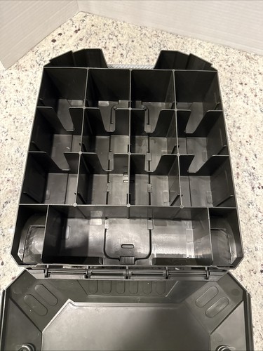 Monster Jam Pit Party & Go Carrying Case ONLY, Rolls W/ Handle, Fits 15 Trucks - Picture 10 of 11