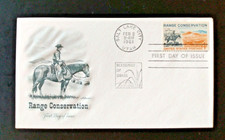 RANGE CONSERVATION COWBOY 1961 ARTMASTER  CACHET FDC VF UNADDRESSED