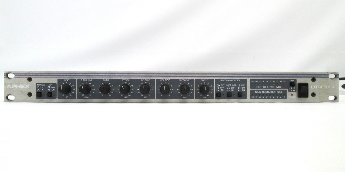 APHEX 651 EXPRESSOR コンプレッサー　エンハンサー Aphex Expressor Model 651 Rackmount Compressor/Limiter | eBay