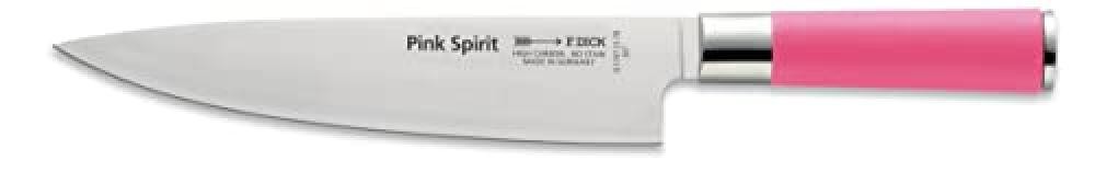 F. Dick Pink Spirit Coltello da Cuoco 21 cm - Acciaio Tedesco X55CrMo14