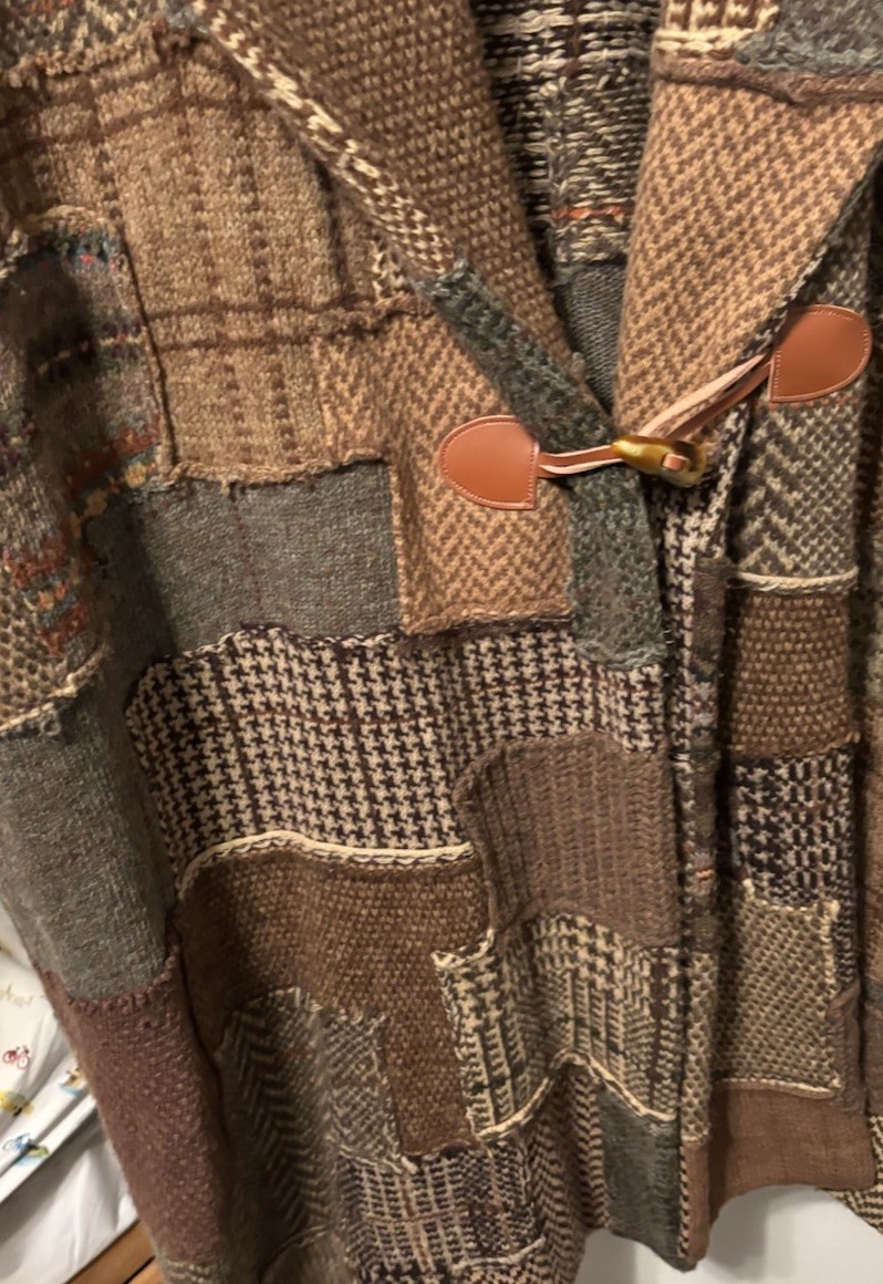 Ralph Lauren Collection Large Patchwork Heavy Swe… - image 8