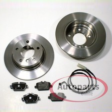 Bremsscheiben Ø 280 mm + Bremsbeläge Warnkontakt hinten für Mini Clubman [F54]