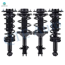 Set 4 Front-Rear Quick Complete Strut-Coil Spring For 2012 - 2016 Subaru Impreza