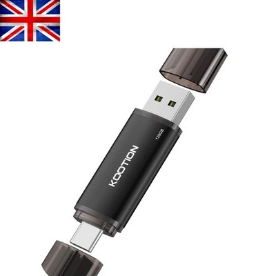 Leichtes 128 GB Dual USB A/C OTG-Laufwerk - nahtlose Dateiverwaltung leicht gemacht
