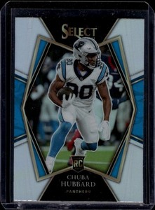 2021 Panini Select Silver Prizm #176 Chuba Hubbard Carolina Panthers Rookie