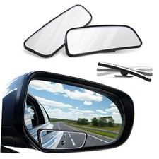 Wide Rectangle Car Blind Spot Mirror, Car Side Mirror, Horizontal Viewing