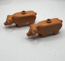 (L-2) LEGO City Pig 87621pb01 Knights Pirates Hobbit Farm 7684