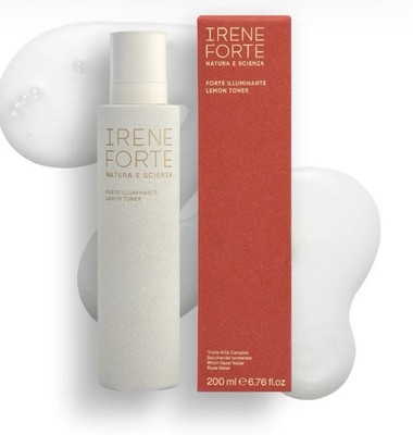 Irene Forte Illuminate Lemon Toner mit Hyaluron Bio 200 ml Neu OVP