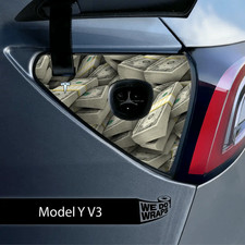 Stacks on Stacks Tesla Charge Port Wrap  Model Y