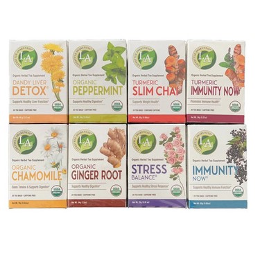 Lifestyle Awareness Organic Herbal Tea Supplement Detox Cleanse