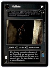 Chall Bekan 2 Non-Foil 1998 Star Wars CCG