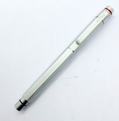 vintage Rotring Classic Newton Rollerball Pen Cap Silver Germany Made