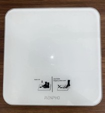 RENPHO Smart Style Bathroom Scale LED Display 400lb Capacity, Glass W/ Batteries