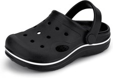 Toddler Kids Clogs Garden Beach Pool Slip On Water Shoes for Girls Boys
