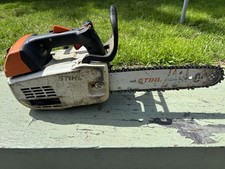 STIHL MS 201 TC Petrol Chainsaw with Chain Brake, Orange/White/Black