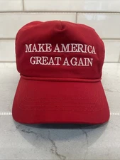 AUTHENTIC Trump Cali Fame MAGA Make America Great Again Red Hat *Historic Item