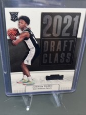 JOSHUA PRIMO 2021-22 Panini Contenders 2021 DRAFT CLASS ROOKIE #12 - SPURS