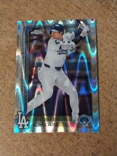 2025 Topps Chrome Shohei Ohtani RAYWAVE Refractor #1 Dodgers Mint PSA 9
