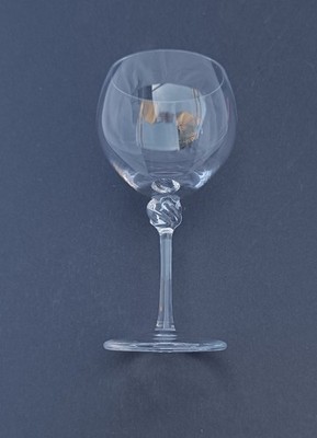 Daum France Kristall 8 Weingläser,  Weißwein Handgemacht 16 cm hoch Signiert 