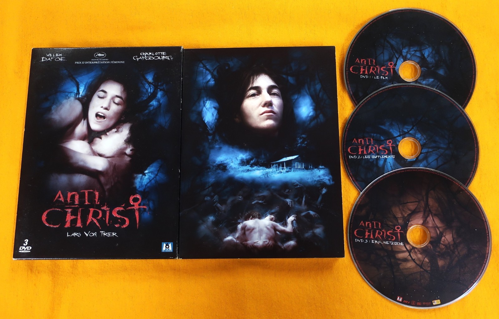 Antichrist ~ Lars Von Trier ~ 3 DVDs Set (2015) ~ Region 2 French Import