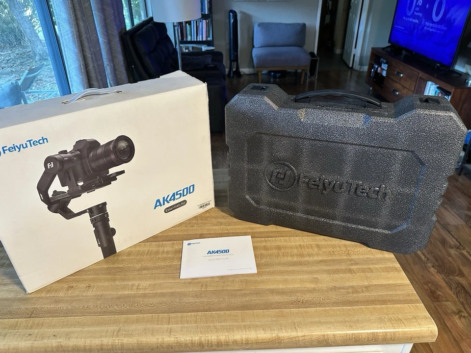 FeiyuTech AK4500 3-Axis Gimbal Stabilizer “Essentials Kit”/Excellent Condition  - Image 2 of 4