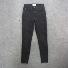 Denizen Levi's Jeans Womens 4M W27 L30 Black High Rise Skinny Stretch Denim