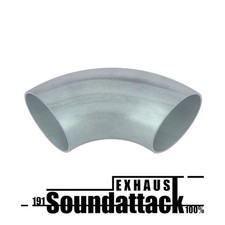 Edelstahl 90° Rohrbogen 60mm V2A Auspuff Downpipe Schweißbogen Exhaust Abgas