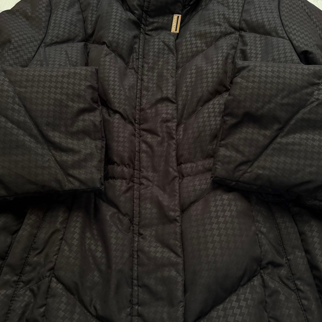Balmain Down Coat Black Polyester Approx  Size L … - image 6