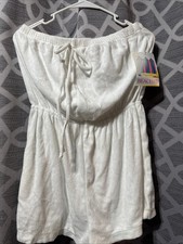 Romper Large Vintage Sears White