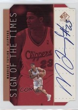 1998-99 SP Authentic Sign of the Times Bronze Maurice Taylor #TY Auto 1oa6