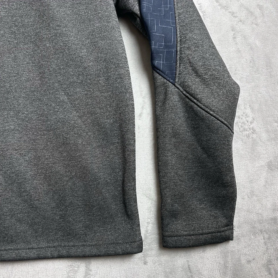 Navy Midshipmen Sweatshirt Mens Small 1/4 Zip Fleece Long Sleeve Embroidered - Image 4 of 4