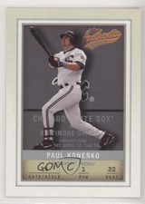 2002 Fleer Authentix Front Row 18/150 Paul Konerko #46 no9