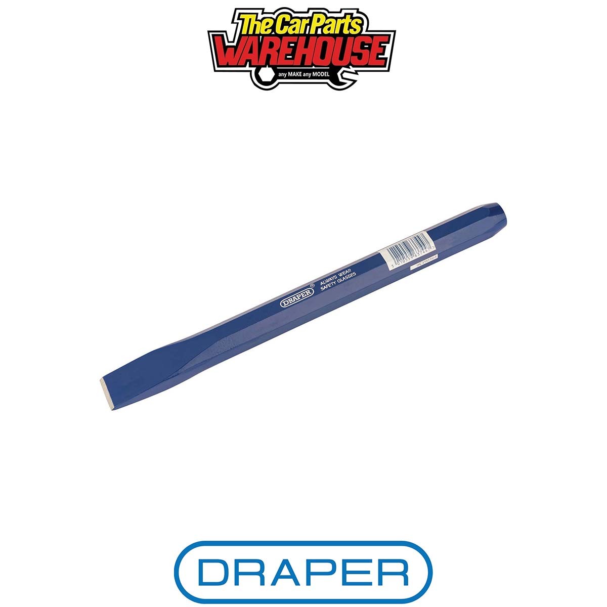 Draper 63744 Octagonal Shank Cold Chisel 25 x 300mm (Sold Loose)