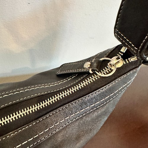 Auth COACH F14019 Black Leather Shoulder Crossbody Bag 2way Body Bag Vintage by Coach, $195 - Photo 9