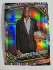 Dominique Malonga 2025 Panini Prizm WNBA #144 WNBA Logo Image Variation Dick's
