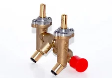 MHP Gas Grill LP Propane Dual Brass Gas Control Valve Assembly JNR HHVLV28 New