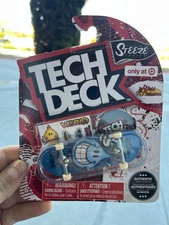 Tech Deck Steeze Series World Industries Skateboards Wet Willy Blue Rare
